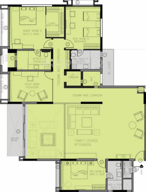 Advantage Pebble Bay (6BHK+6T (5,000 sq ft) 5000 sq ft)