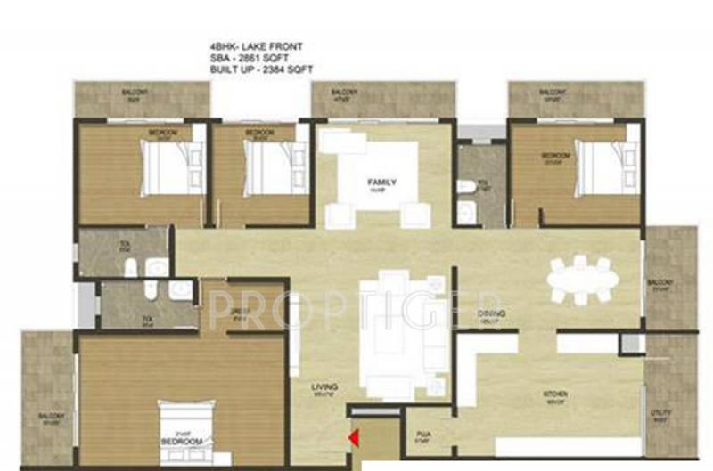 RJR Laguna (4BHK+4T (2,400 sq ft) 2400 sq ft)