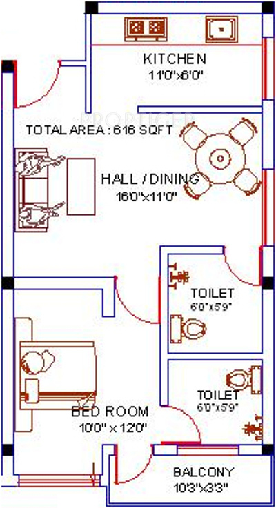 VG Madambakkam Flats (1BHK+2T (616 sq ft) 616 sq ft) VG Madambakkam Flats (1BHK+2T (616 sq ft) 616 sq ft)