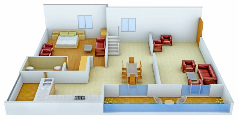 Elysium Boulevard (4BHK+4T (3,740 sq ft) 3740 sq ft)