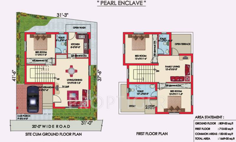 Engineers Pearl Enclave (3BHK+3T (1,669 sq ft) 1669 sq ft)