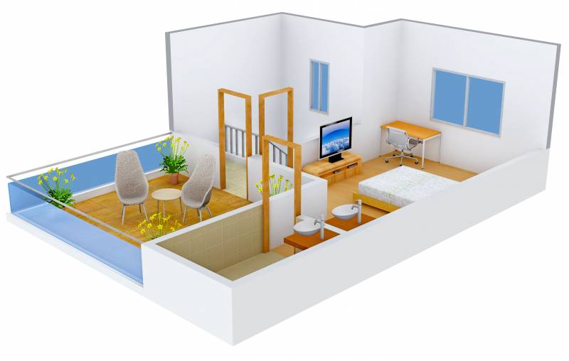 Shree Radha Jaldeep Entice (3BHK+4T (2,160 sq ft) 2160 sq ft)