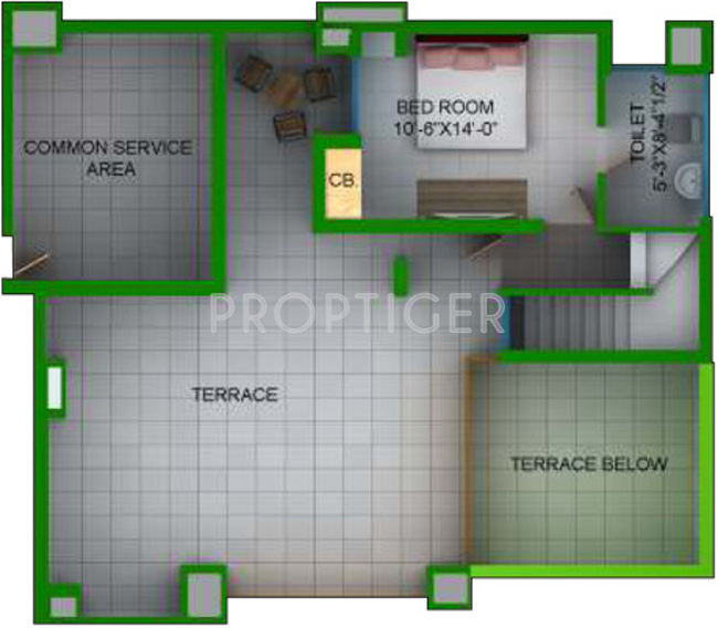 Sushma Urban Views (3BHK+3T (2,790 sq ft) 2790 sq ft)
