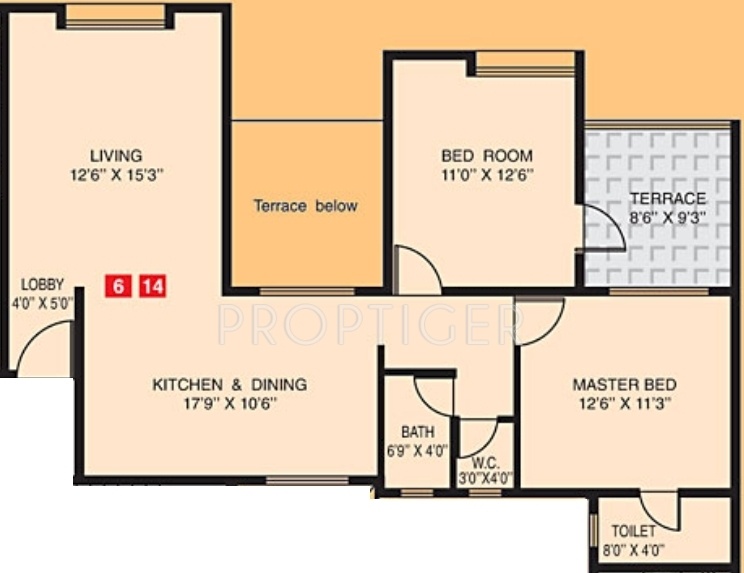 PS Vastu Samruddhi (2BHK+2T (1,126 sq ft) 1126 sq ft)