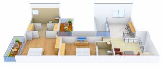 SSPDL Lakewood Enclave (3BHK+3T (2,504 sq ft) Study Room 2504 sq ft) SSPDL Lakewood Enclave (3BHK+3T (2,504 sq ft) Study Room 2504 sq ft)