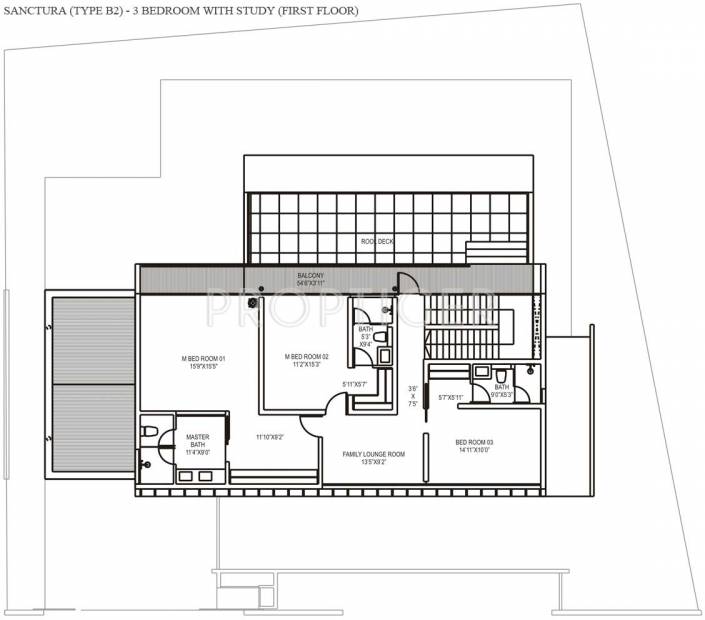 TATA Prive (3BHK+3T (6,700 sq ft)   Servant Room 6700 sq ft)