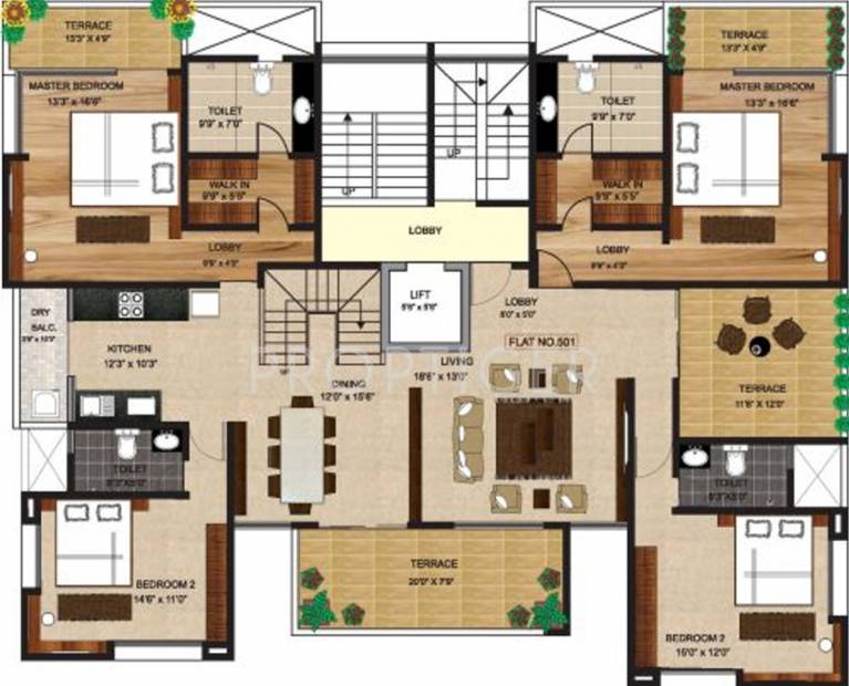 Pandit Sapphira (4BHK+4T (3,480 sq ft) 3480 sq ft)