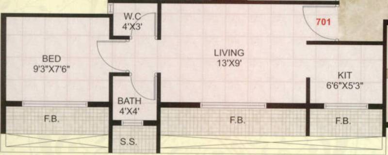 Sitaram Kutir (1BHK+1T (635 sq ft) 635 sq ft)