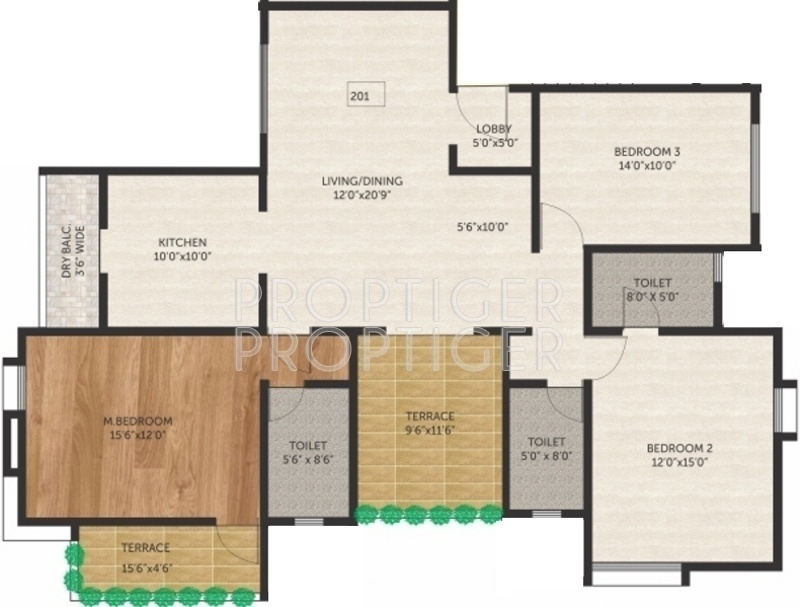 Pandit Vasantleela (3BHK+3T (1,741 sq ft) 1741 sq ft)
