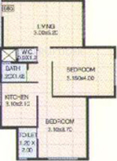 Nimbeshwar Mahadev Group Parvati (2BHK+2T (977 sq ft) 977 sq ft)