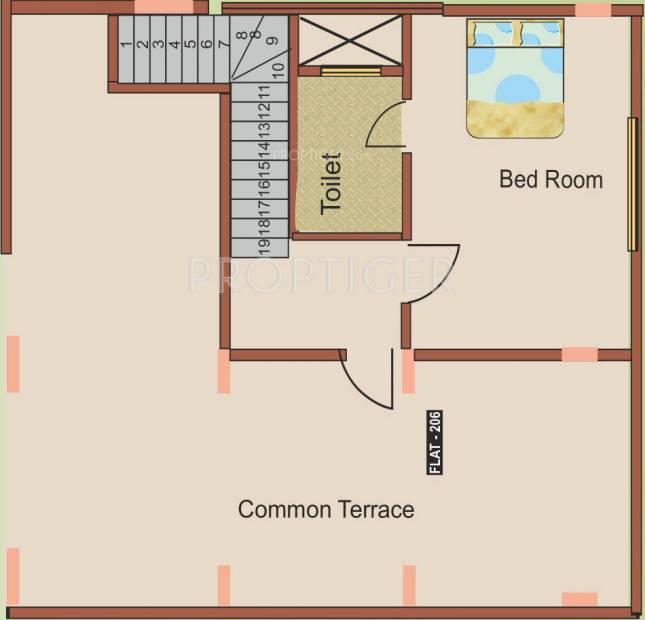 Manasa Silver Oak (3BHK+3T (1,979 sq ft) 1979 sq ft)