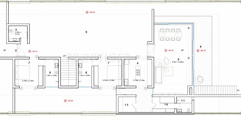 Safal Glade One (2BHK+2T (2,250 sq ft) + Servant Room 2250 sq ft)