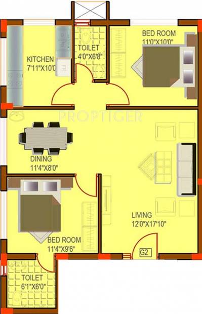 Land Trades Rehoboth (2BHK+2T (920 sq ft) 920 sq ft)