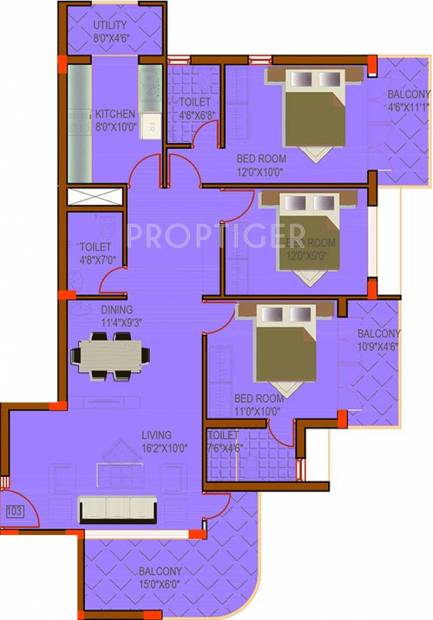 Land Trades Rehoboth (3BHK+3T (1,475 sq ft) 1475 sq ft)