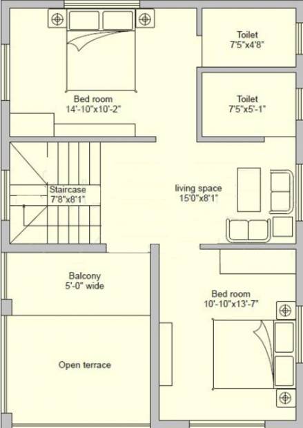 Shakti Sai Sivananda (3BHK+3T (1,526 sq ft) 1526 sq ft)