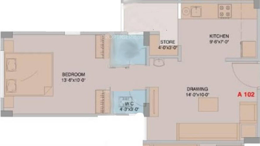 Vivek Kartavya Residency (1BHK+1T (855 sq ft) 855 sq ft) Vivek Kartavya Residency (1BHK+1T (855 sq ft) 855 sq ft)