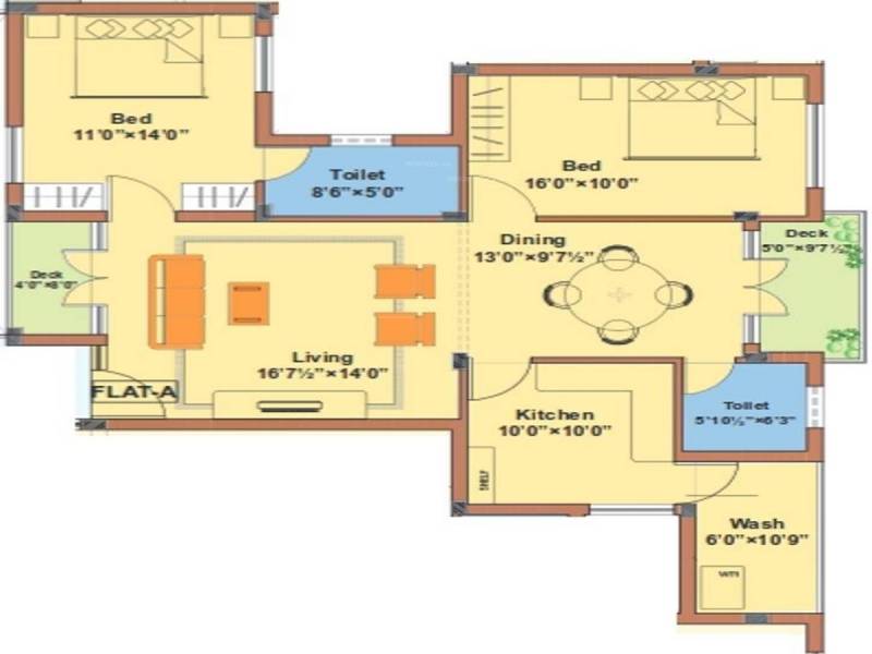  Platinum (2BHK+2T (1,304 sq ft) 1304 sq ft)
