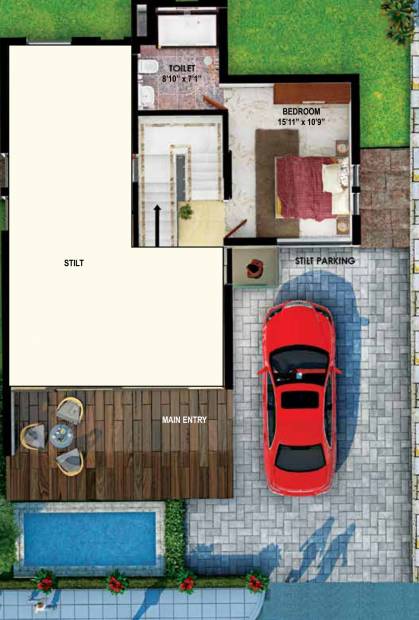Shah Sompura and Co Hummock (4BHK+4T (4,000 sq ft) 4000 sq ft)