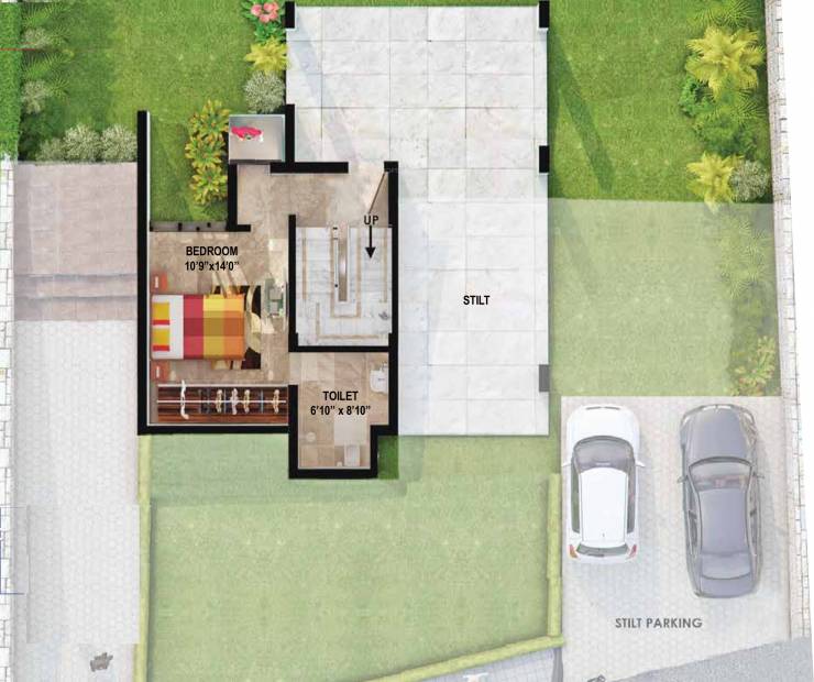 Shah Sompura and Co Hummock (4BHK+4T (4,500 sq ft) 4500 sq ft)