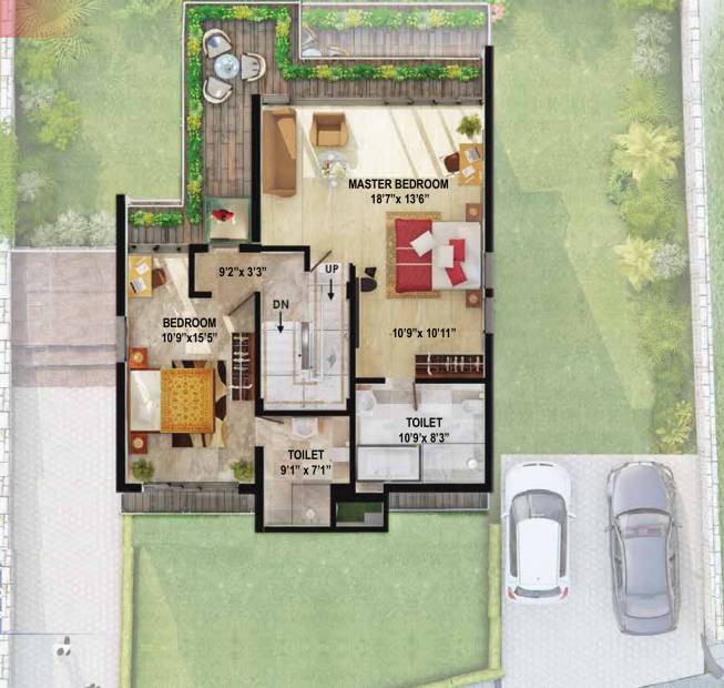 Shah Sompura and Co Hummock (4BHK+4T (4,500 sq ft) 4500 sq ft)