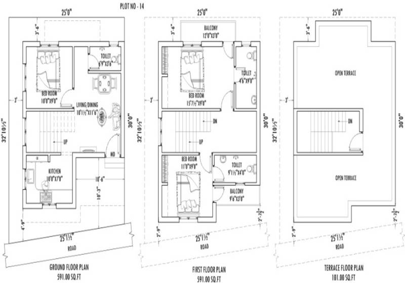 SB Nandavanam Villas (3BHK+3T (1,420 sq ft) 1420 sq ft)