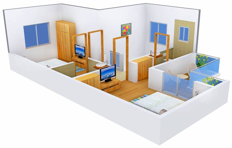 SP Siddheshwar Krishna (3BHK+3T (1,550 sq ft) 1550 sq ft)