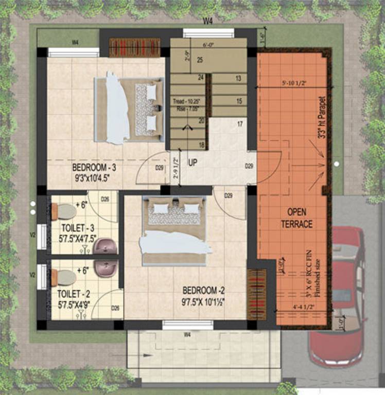 Sree Nivas Sree Nivas Integrated Township Villas (3BHK+3T (1,064 sq ft) 1064 sq ft) Sree Nivas Sree Nivas Integrated Township Villas (3BHK+3T (1,064 sq ft) 1064 sq ft)