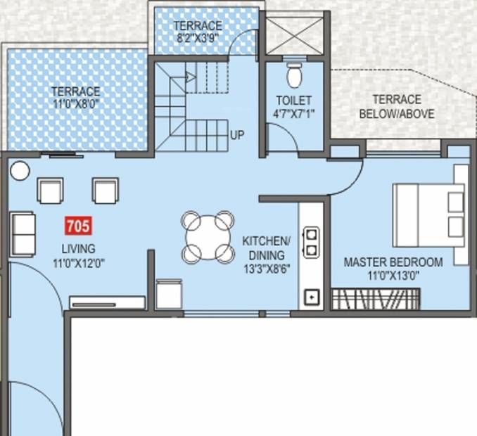 Sanskruti Sankalp (3BHK+3T (1,802 sq ft) 1802 sq ft)