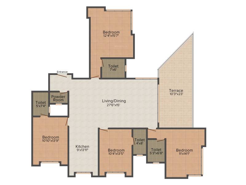 Angal Tathastu (4BHK+4T (2,209 sq ft) 2209 sq ft)