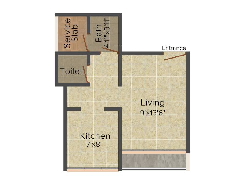 Future Enclave (1BHK+1T (400 sq ft) 400 sq ft)