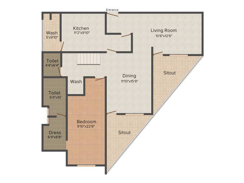 Motif Builders And Developers Royal Courtyard (3BHK+3T (3,068 sq ft) 3068 sq ft)