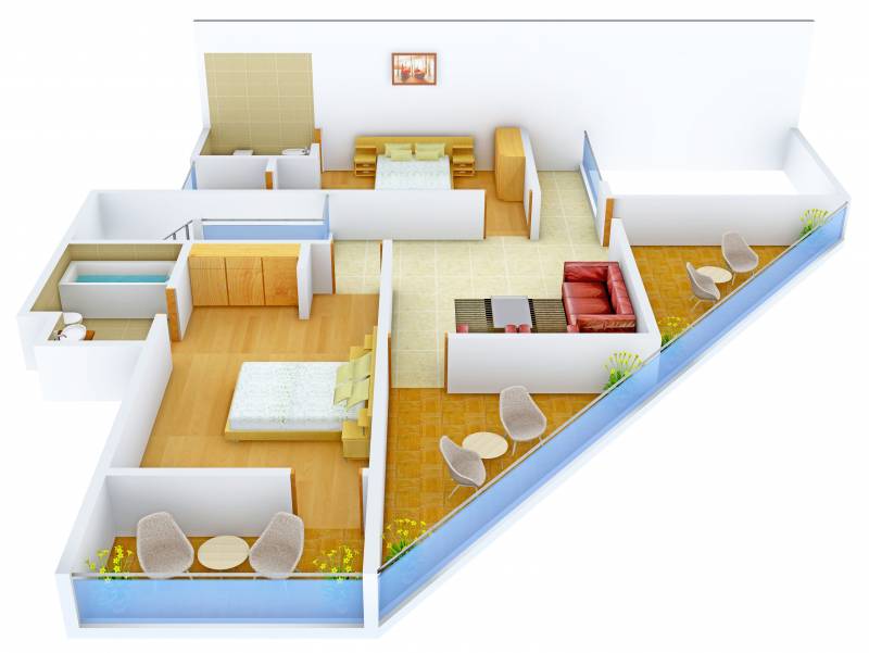 Motif Builders And Developers Royal Courtyard (3BHK+3T (3,068 sq ft) 3068 sq ft)