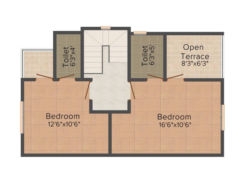 Vedant Sunshine (3BHK+3T (1,155 sq ft) 1155 sq ft)