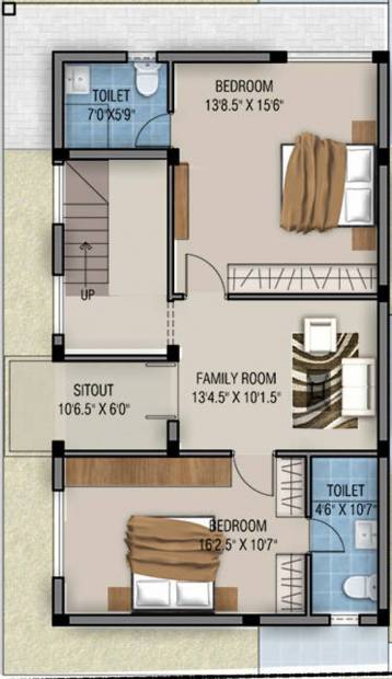 Fairyland Sai Amarantha (3BHK+3T (2,030 sq ft) 2030 sq ft)