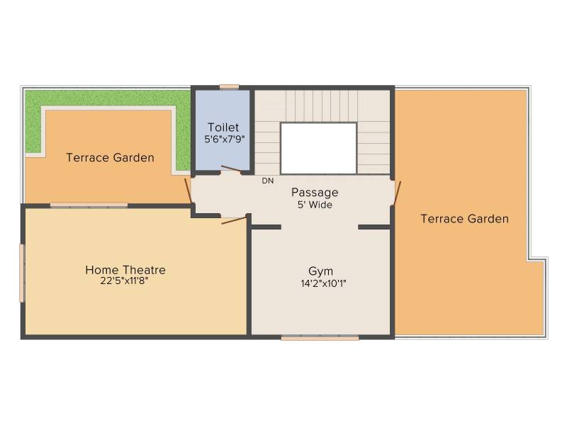 SRK The Villagio (4BHK+5T (3,850 sq ft)   Servant Room 3850 sq ft)