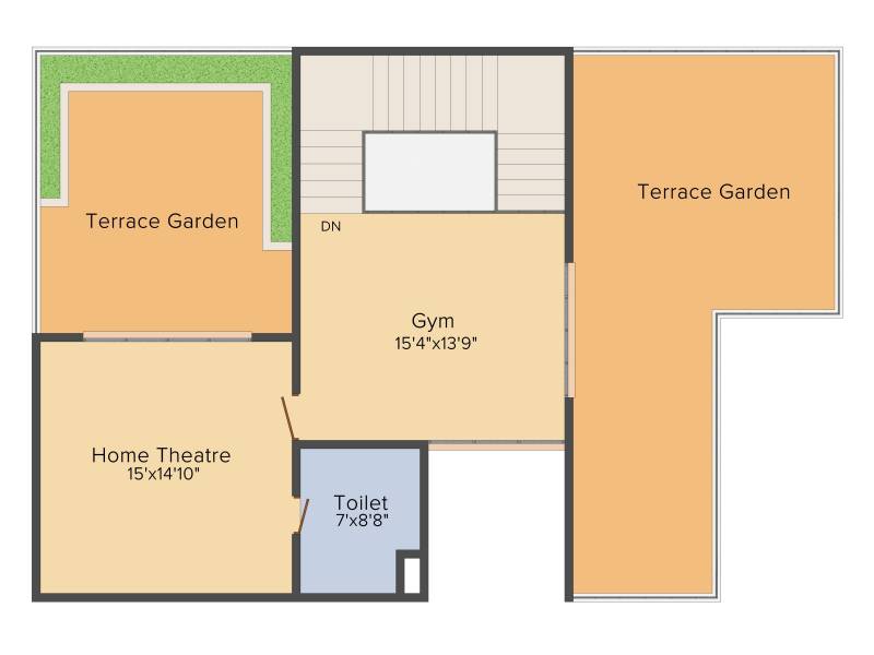 SRK The Villagio (4BHK+5T (4,000 sq ft)   Servant Room 4000 sq ft)
