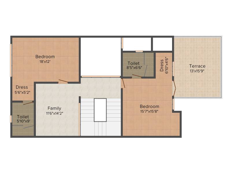 Chartered Grasshopper (4BHK+4T (4,116 sq ft) 4116 sq ft)