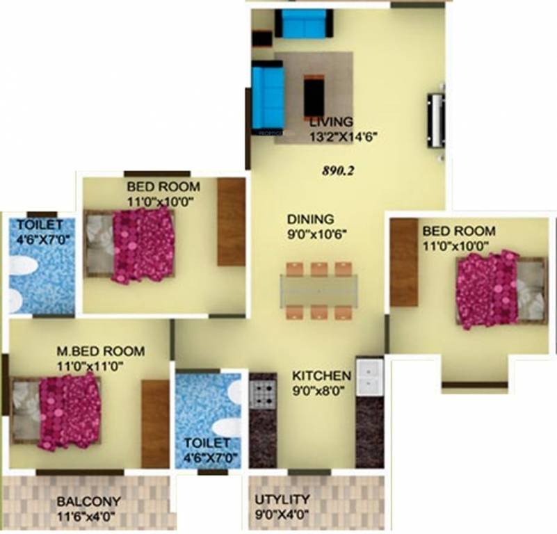 Floor Plan sky classic Floor Plan Floor Plan