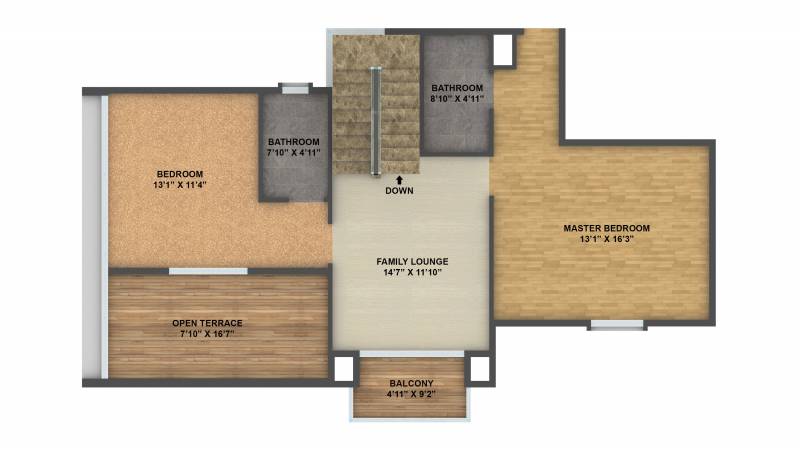 Golden Panorama (3BHK+3T (2,340 sq ft) 2340 sq ft)