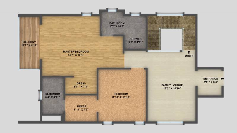 Golden Panorama (3BHK+3T (2,440 sq ft) 2440 sq ft)
