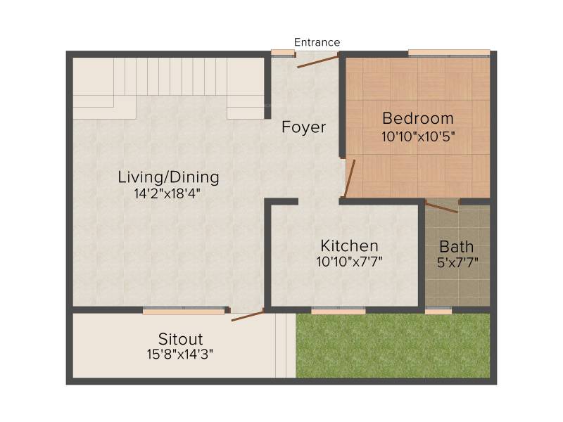 Maaruthi Elysium (3BHK+3T (1,683 sq ft) 1683 sq ft)