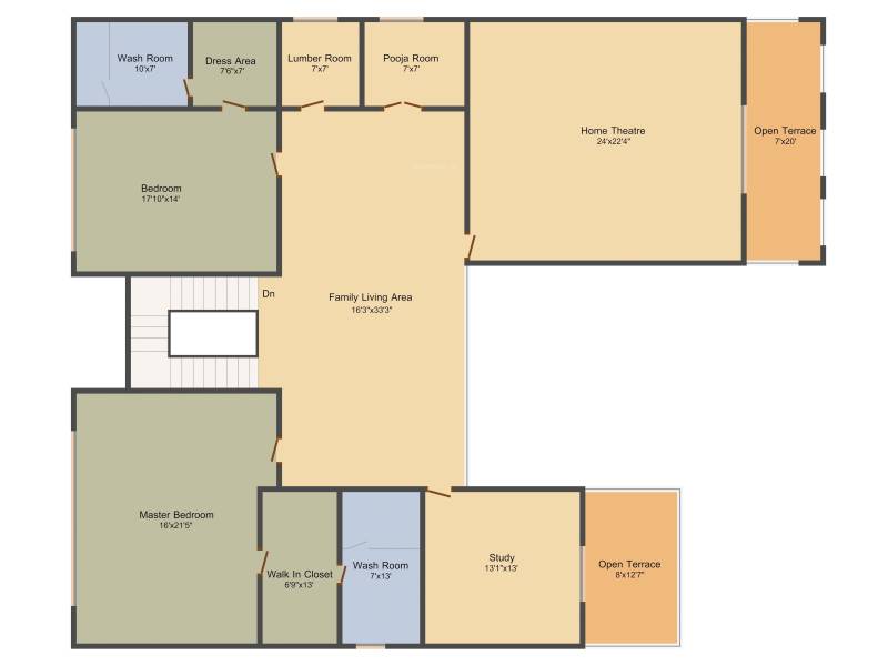 Sri Aditya Casa Grande (4BHK+4T (7,300 sq ft) + Study Room 7300 sq ft)