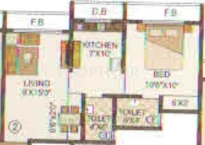 Swastik Green Village (1BHK+1T (415 sq ft) 415 sq ft)