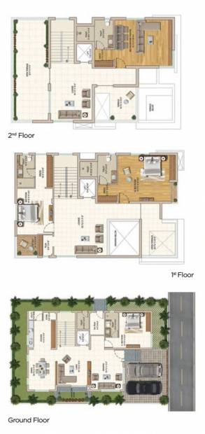 Pavani Boulevard (4BHK+4T (4,584 sq ft) 4584 sq ft)