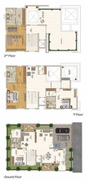 Pavani Boulevard (4BHK+4T (4,611 sq ft) 4611 sq ft)