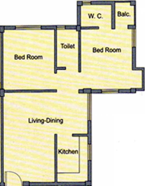Bengal Peerless Alaktika (2BHK+2T (900 sq ft) 900 sq ft) Bengal Peerless Alaktika (2BHK+2T (900 sq ft) 900 sq ft)