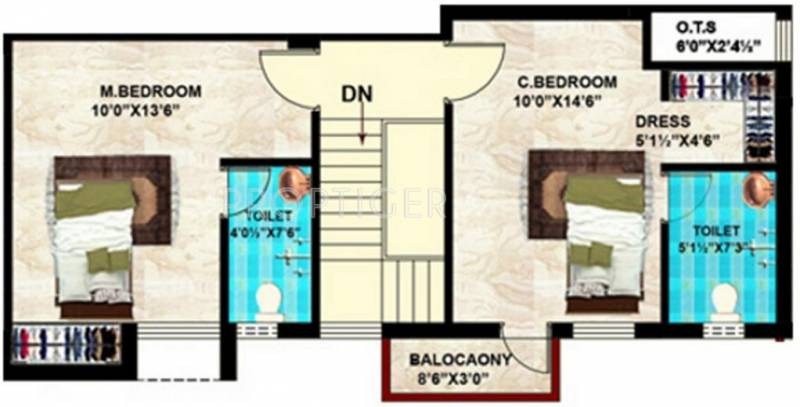 StepsStone Srikaras (3BHK+3T (1,424 sq ft) 1424 sq ft)