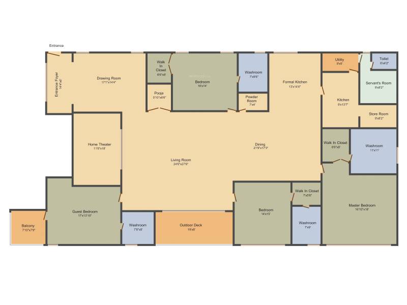Sri Aditya Lifestyle (4BHK+4T (5,330 sq ft) + Servant Room 5330 sq ft)