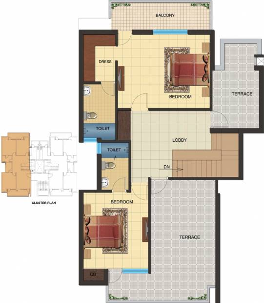 KLJ Nirvana Floors (5BHK+4T (2,750 sq ft) 2750 sq ft)