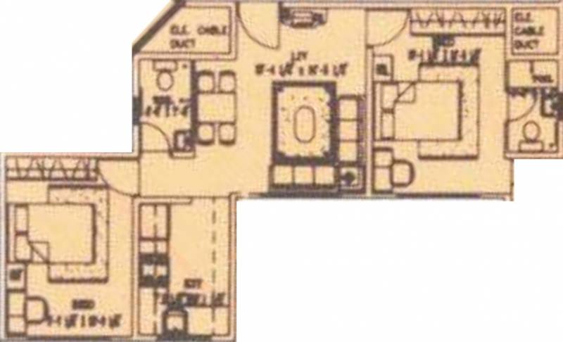 Srishti Group Shiv Srishti (2BHK+2T (820 sq ft) 820 sq ft)